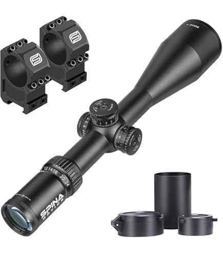Amazon.com: SPINA OPTICS IronClaw 6-36X56 SF Hunting Riflescope